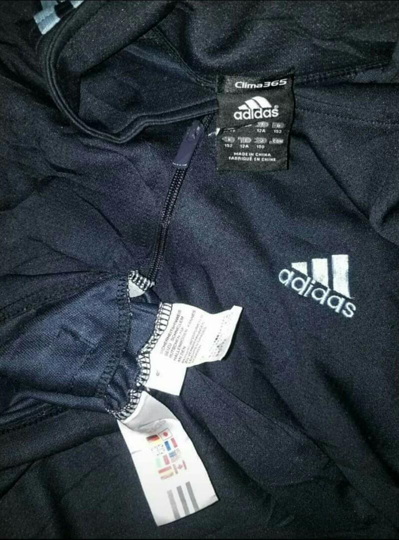 ADIDAS 3 LINE SWEATER ORIGINAL SAIZ M PIT 20 LONG 25