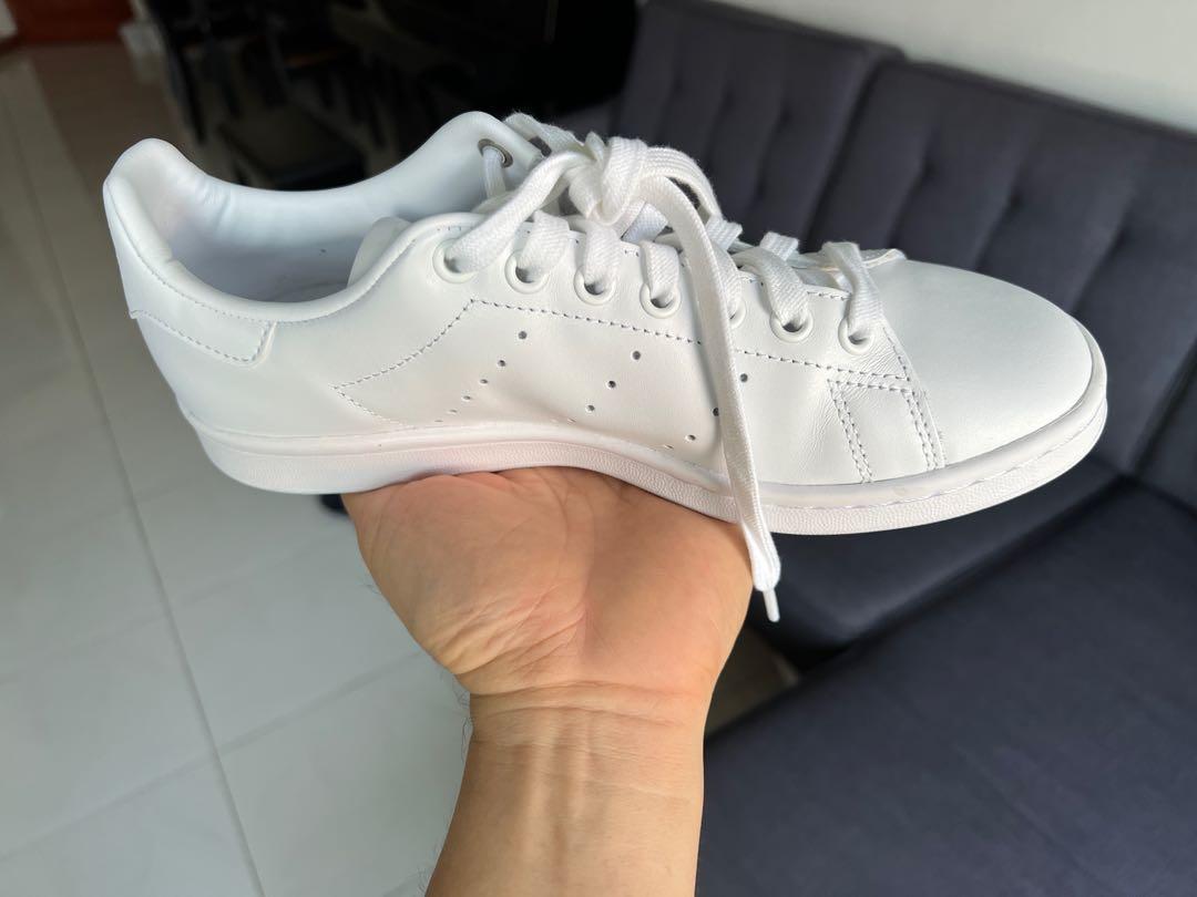 ADIDAS Stan Smith all white Women s Fashion Footwear Sneakers