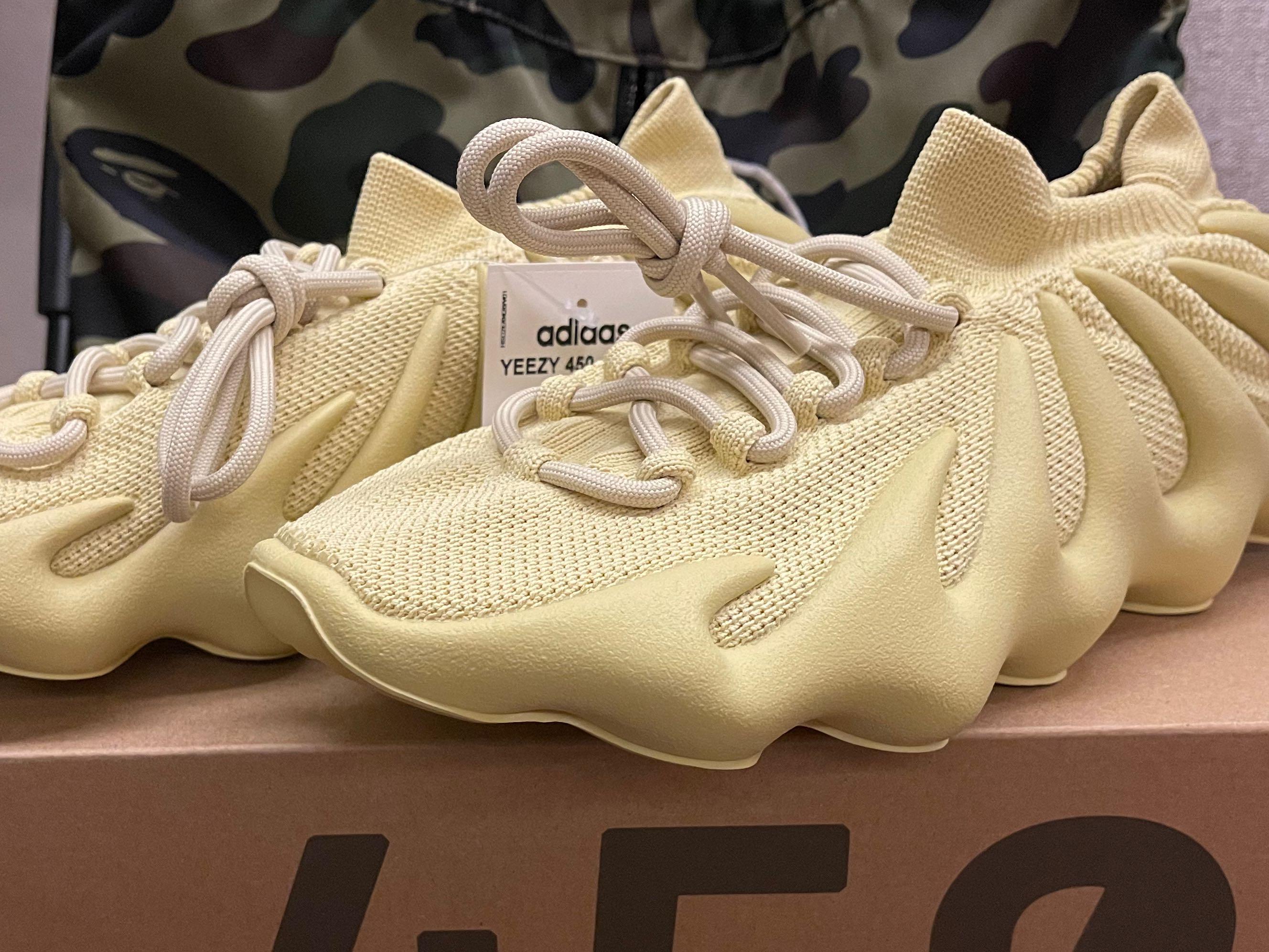 Adidas Yeezy 450 Sulfur Limited edition Men s Fashion Footwear Sneakers on Carousell