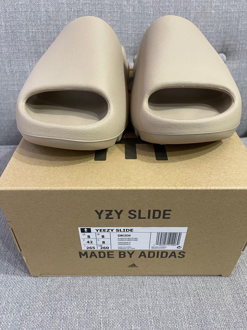 yeezy slides size 8