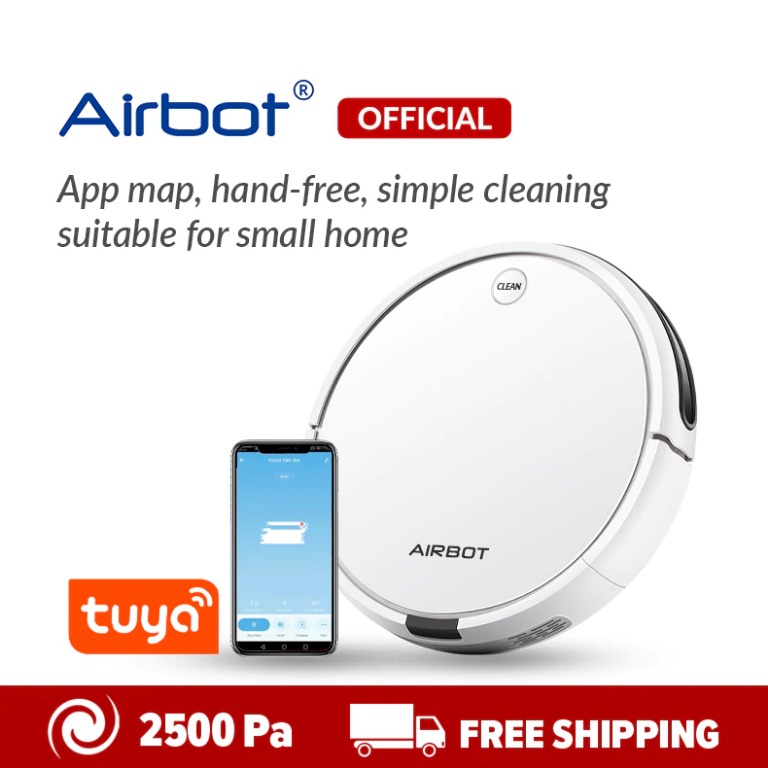 Airbot A500 High powered robot vacuum with mop 2500PA, TV & Home Appliances, Vacuum Cleaner