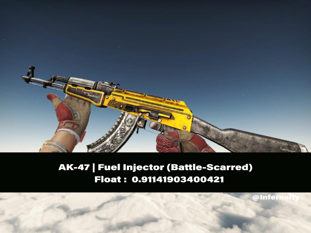 AK47 Fuel Injector BS CSGO SKINS KNIVES, Video Gaming, Gaming