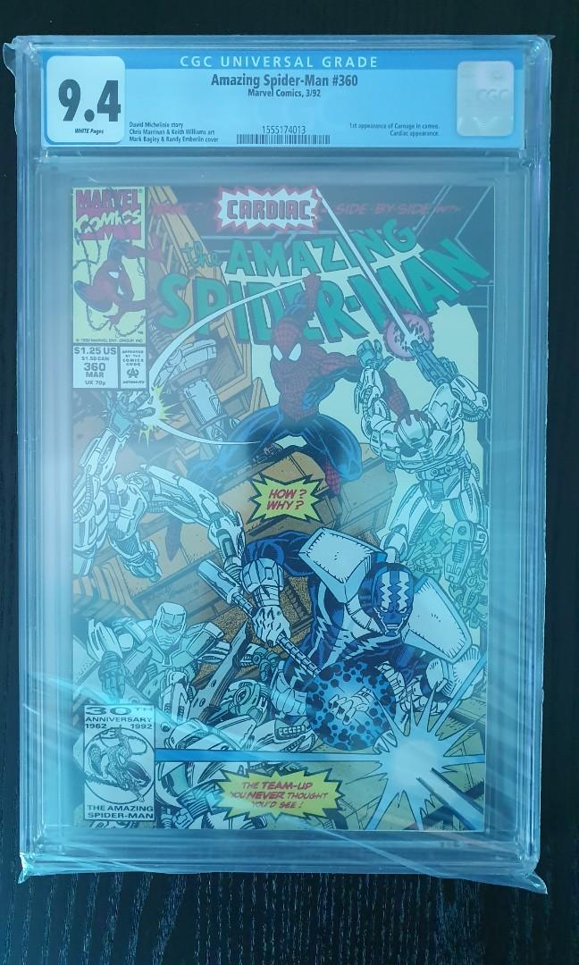 Amazing Spiderman 363 3rd Carnage Venom CGC CBCS It! 