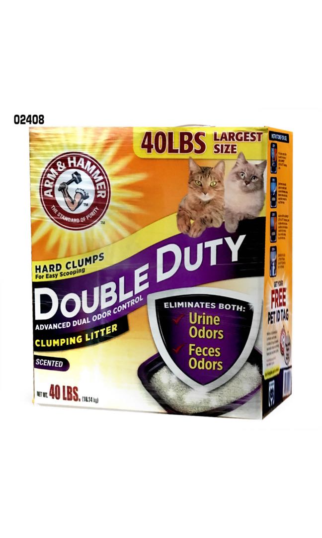 Arm hammer Double duty clumping litter