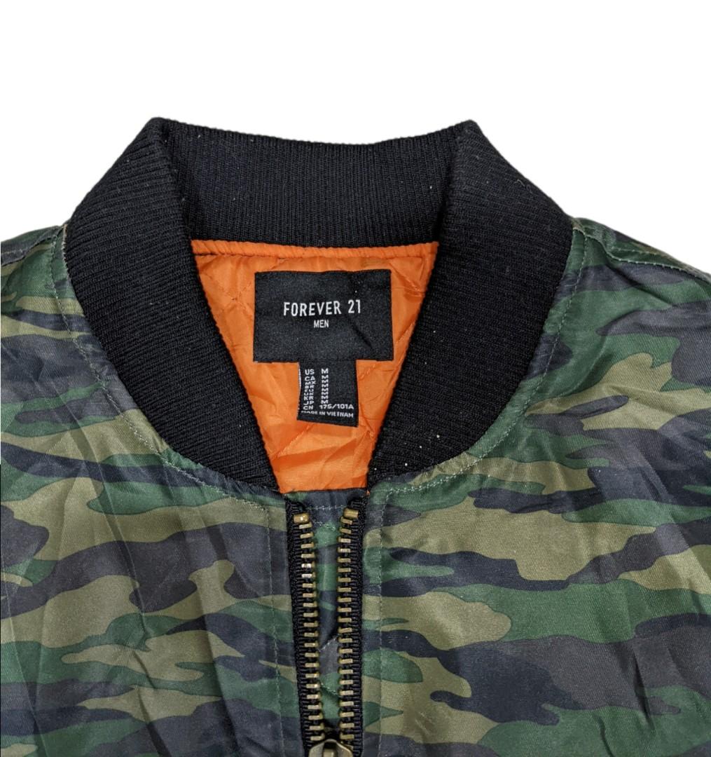 Army jacket forever 21 cheap