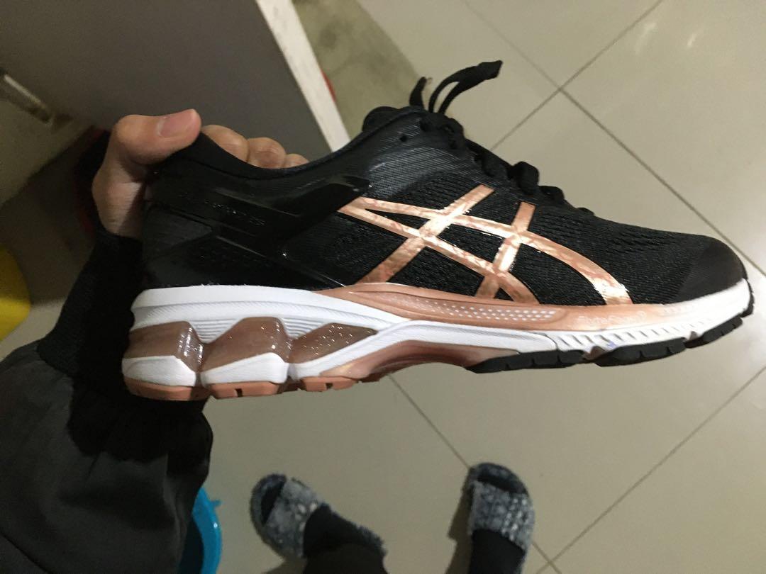 ASICS Kayano 26 Women Size 7 US EU 38 Black Rose Gold Limited