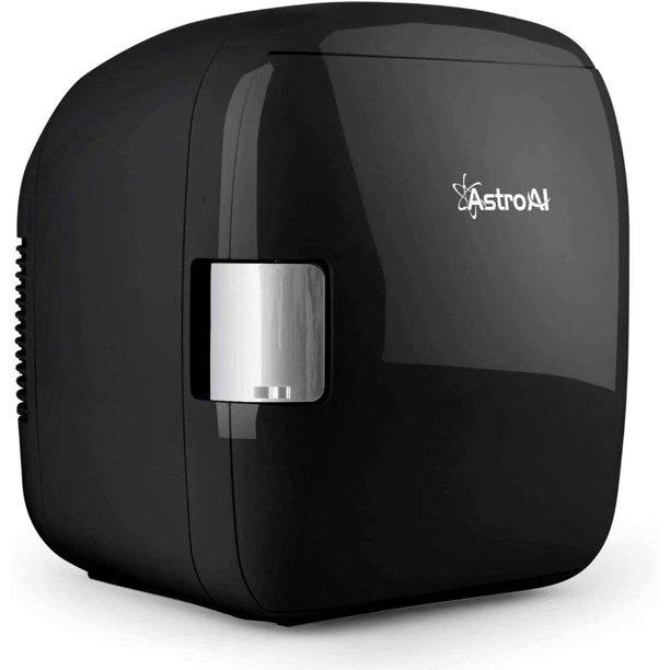 AstroAI Mini Fridge 9 Liter/12 Can AC/DC Portable Thermoelectric Cooler ...