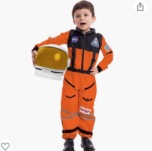 Astronaut Costume with helmet, Babies & Kids, Babies & Kids Fashion on