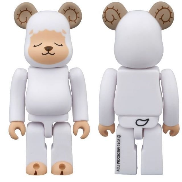 Bearbrick Be Rbrick 400 干支羊年year Of The Sheep 興趣及遊戲 玩具 遊戲類 Carousell