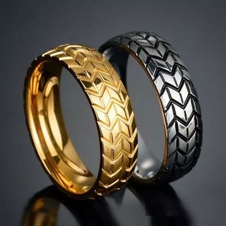 Mens online biker rings