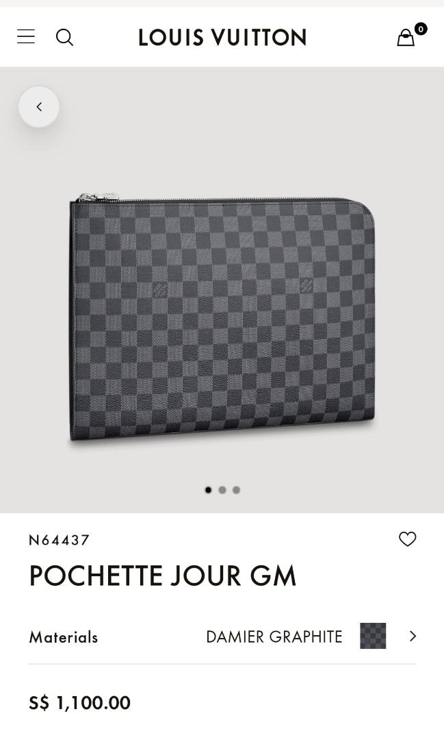 Louis Vuitton Unboxing - Pochette Jour PM - Damier Graphite 
