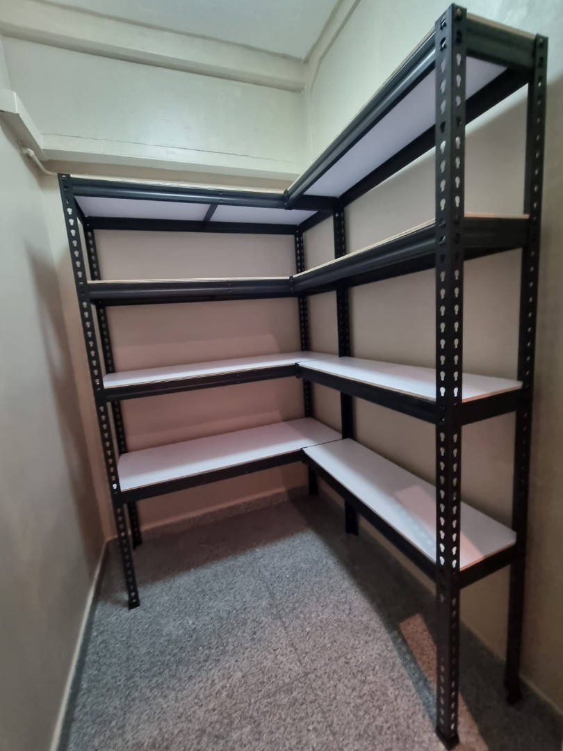 Bomb Shelter Boltless Rack (Plywood or Full Metal), Furniture & Home