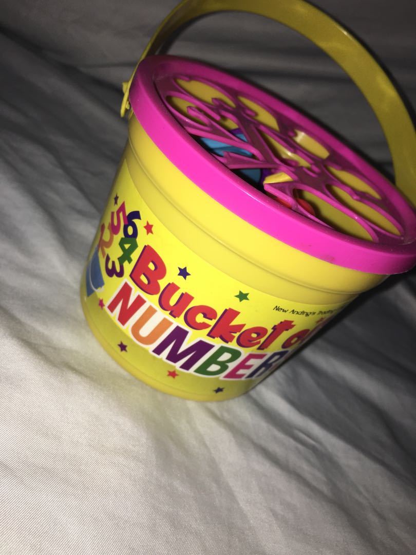 bucket numbers, Babies & Kids, Infant Playtime on Carousell