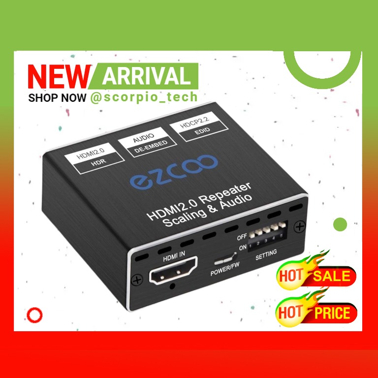 最大2000円引き マラソン期間 セール❗️EZCOO HDMI スプリッター 1×2