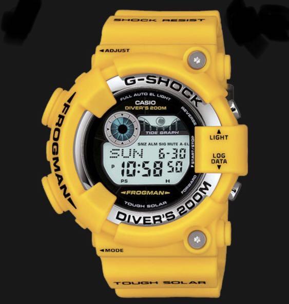 北角門市💛CASIO💛G-SHOCK💛FROGMAN💛, 男裝, 手錶及配件, 手錶- Carousell