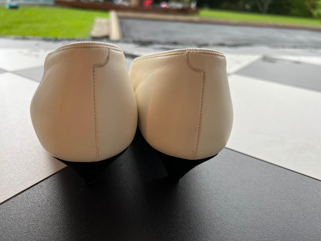 Celine white clearance heels