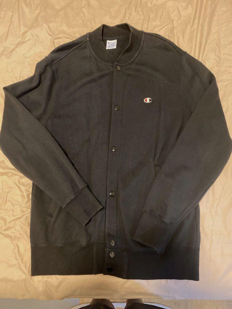Champion button up jacket outlet