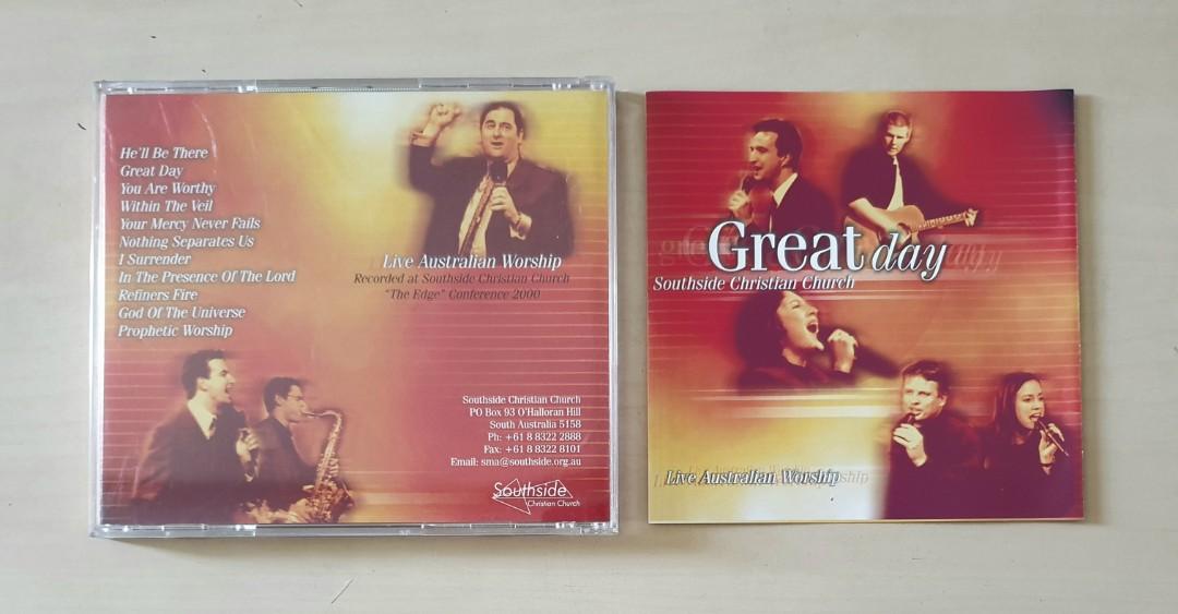 Christianity CD, Great Day, Live Australian Worship,In Christ Alone
