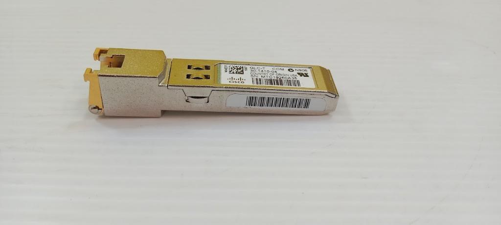 Ricetrasmettitore Cisco GLC-T Originale, 1000 Base-T, 30-1410-04, Nuovo, Per Reti SFP