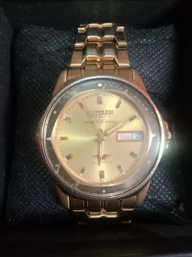 Citizen automatic water 100 resist store