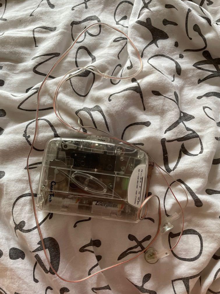 Clear Tech Clear Cassette Player (CT 150) *WITH CASSETTES*, Audio