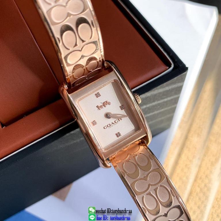 Coach square watch sale