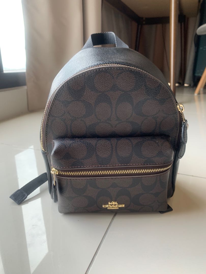 Coach Mini Charlie Backpack Luxury Bags Wallets on Carousell