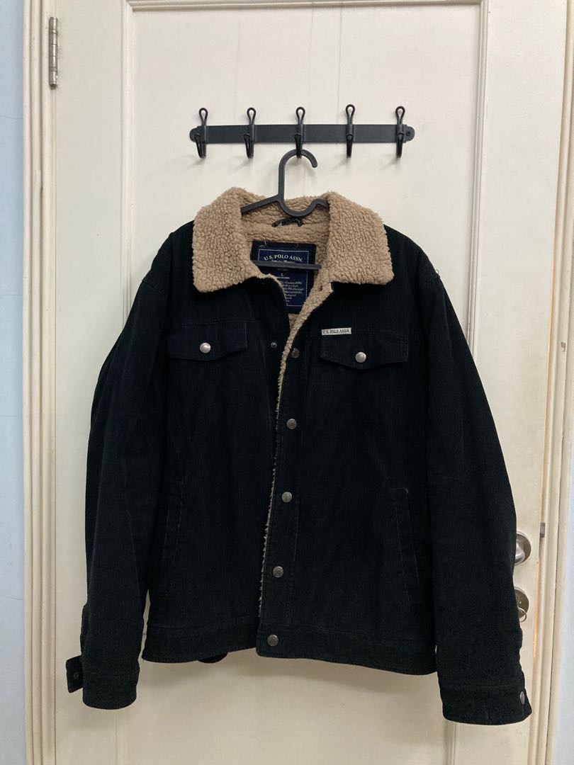Corduroy Sherpa Jacket - U.S Polo 