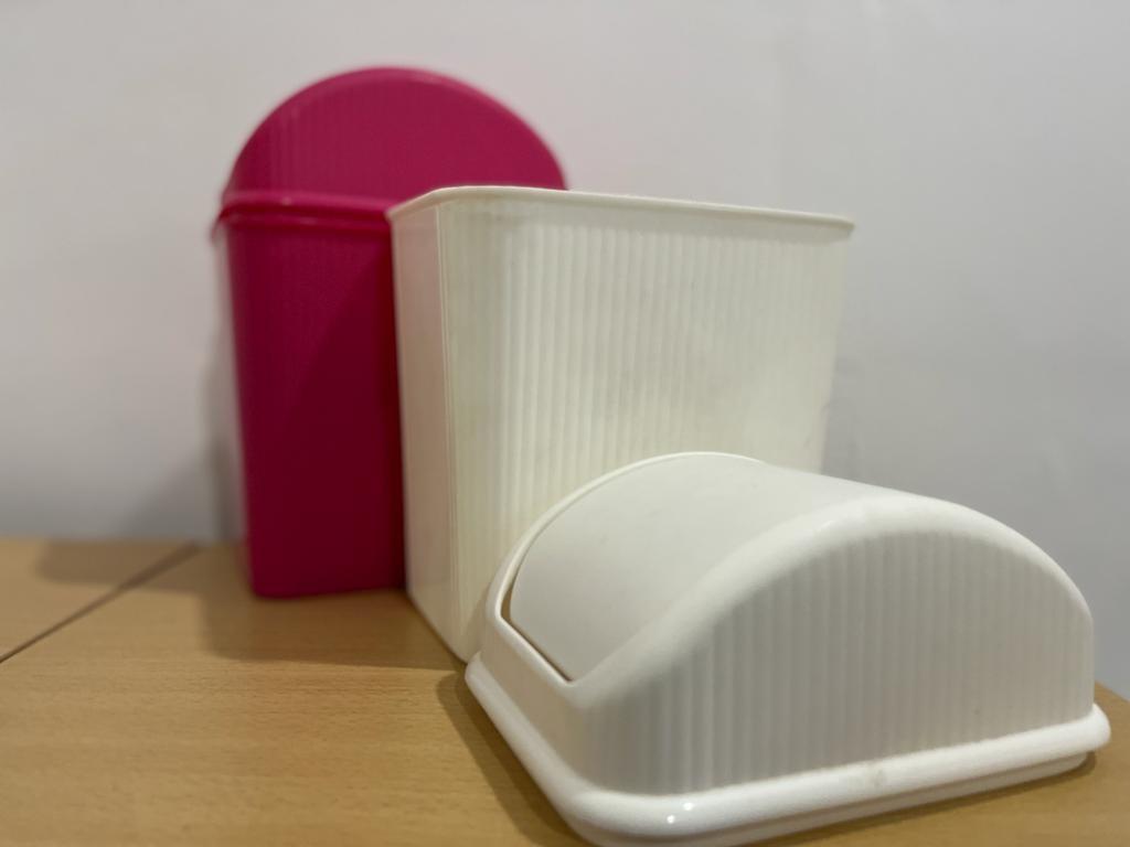 Daiso waste paper bin, Furniture & Home Living, Cleaning & Homecare