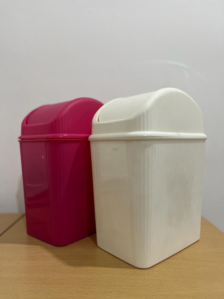 Daiso waste paper bin, Furniture & Home Living, Cleaning & Homecare