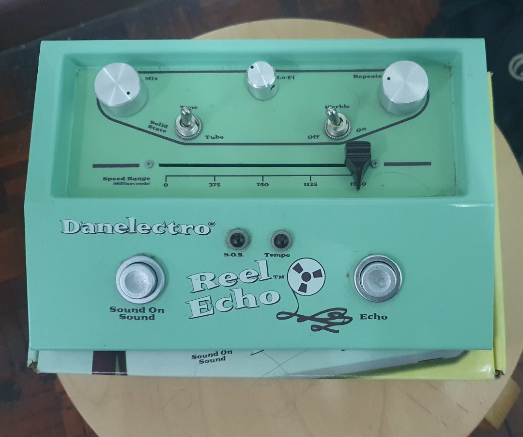 Danelectro Reel Echo Guitar Effect Pedal, Hobbies & Toys, Music