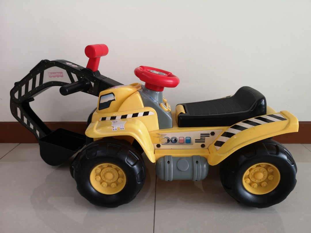 Fisher price ride on digger discount