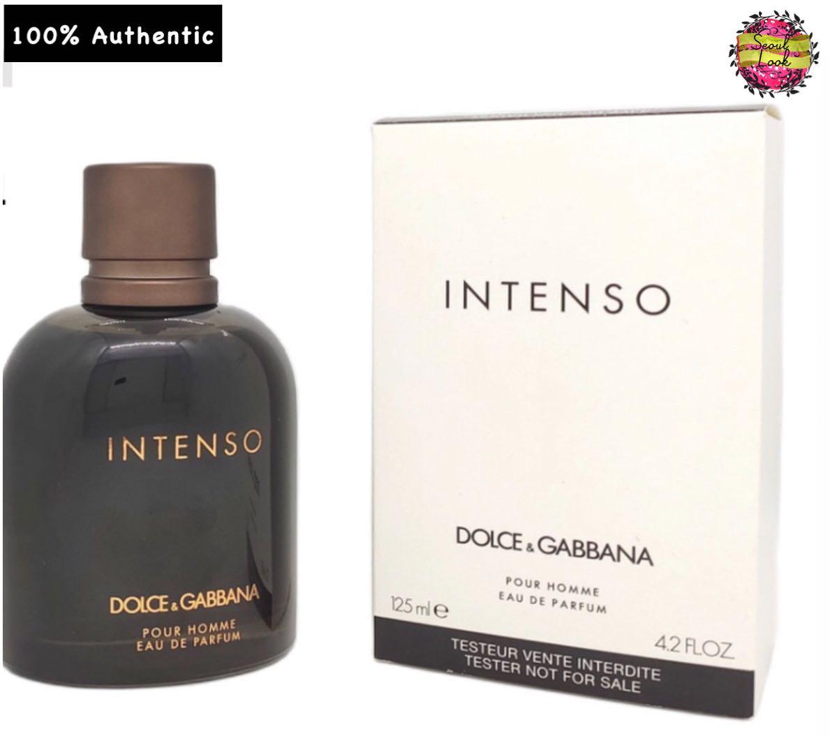 Dolce Gabbana D G Intenso Pour Homme EDP 125ml for Men Tester