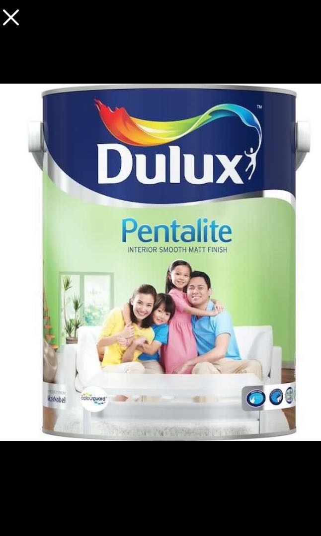 [SALES!] Dulux Pentalite Natural White paint, Furniture & Home Living
