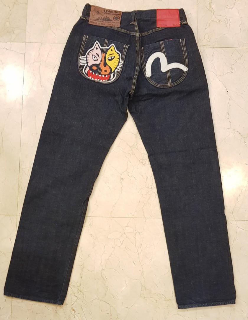 Evisu Yamane Jeans Lot 0016 (Size 32x34) Original