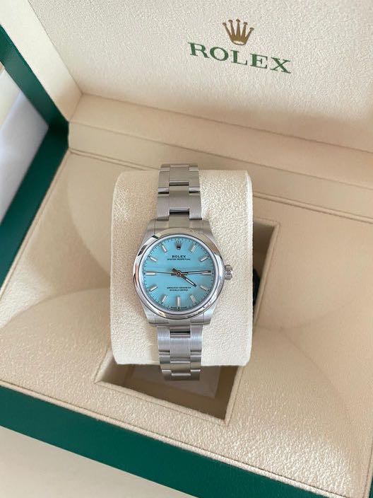 new 2022 rolex 31mm tiffany ladies