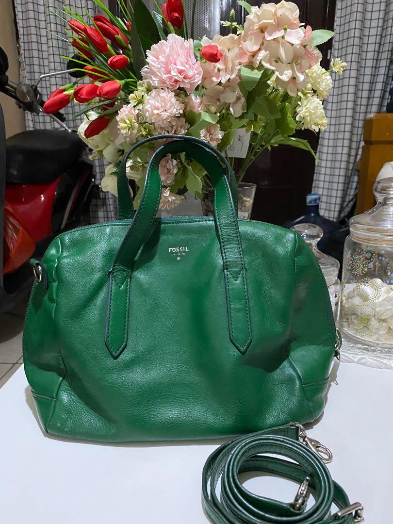 Fossil deals bag green