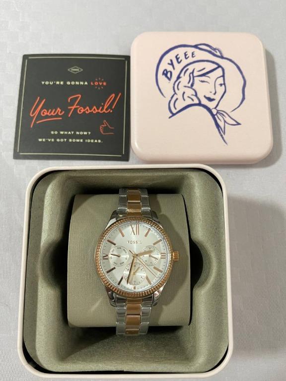 Fossil Women s Rye Multifunction Silver Tone Alloy Watch