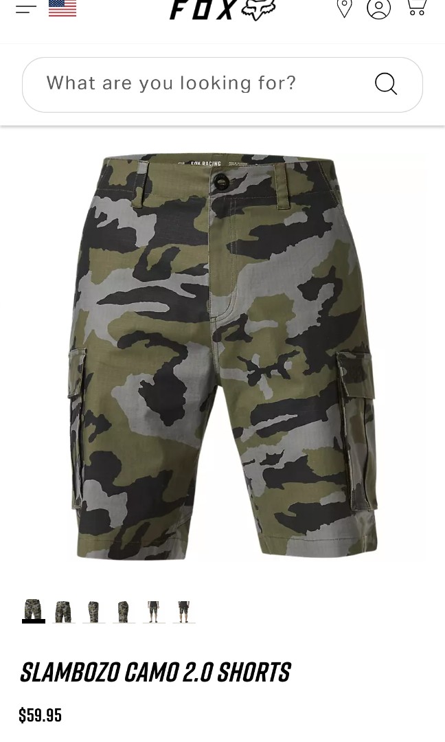 Fox slambozo camo online