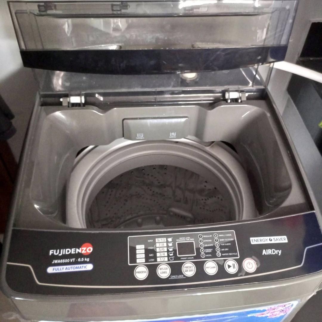 FUJIDENZO JWA6500VT Automatic Washing Machine, TV & Home Appliances