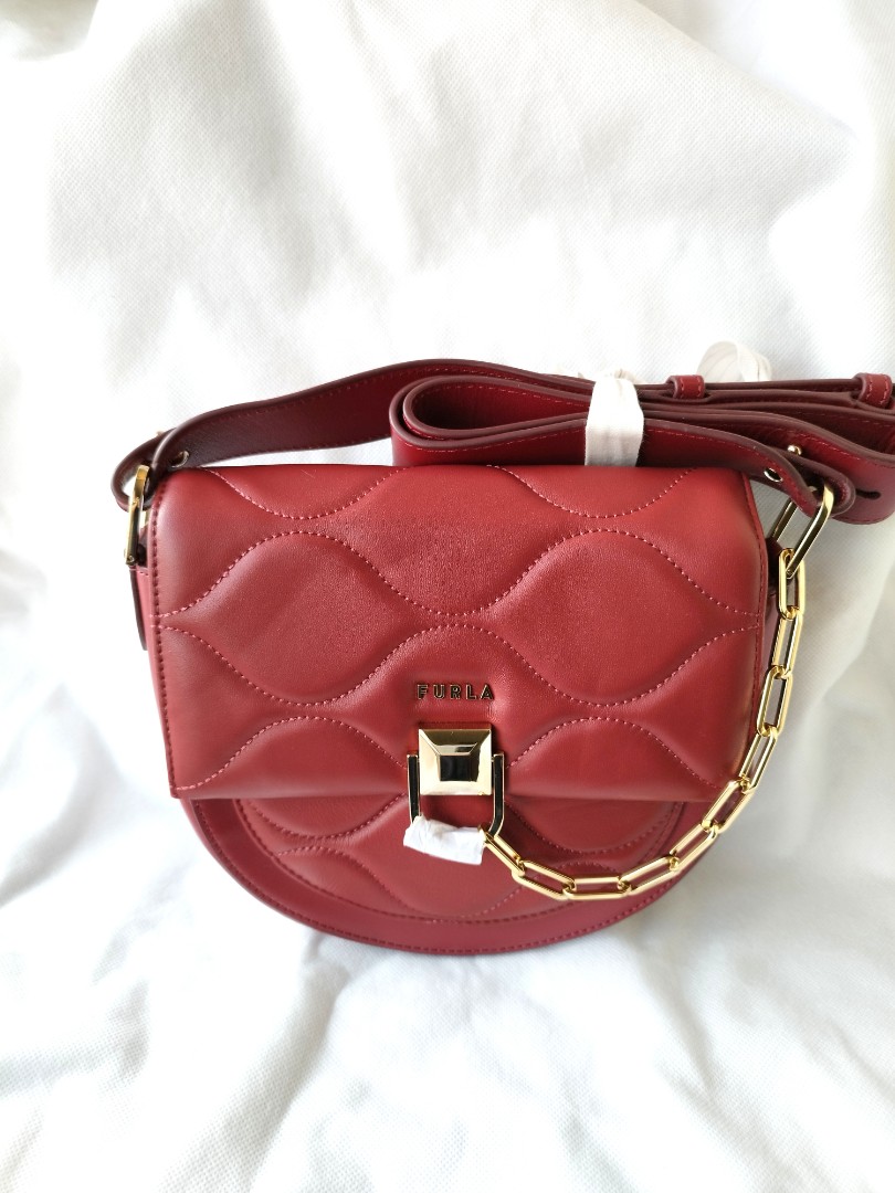 Furla Miss Mimi in Ciliegia, Women's Fashion, Bags & Wallets, Cross