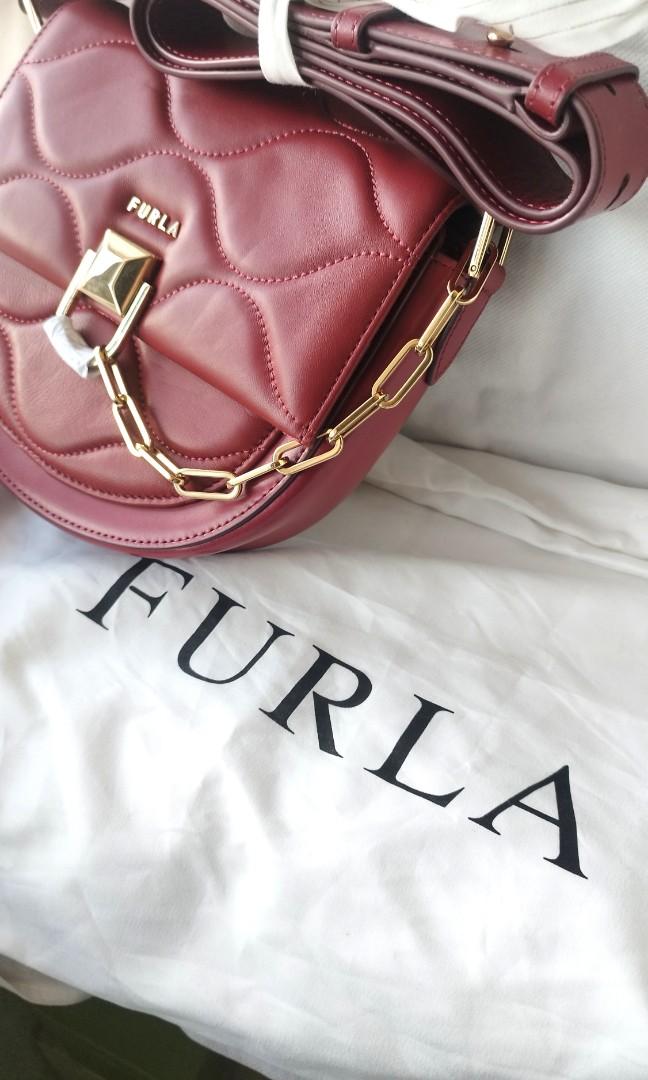 Furla Miss Mimi in Ciliegia, Women's Fashion, Bags & Wallets, Cross