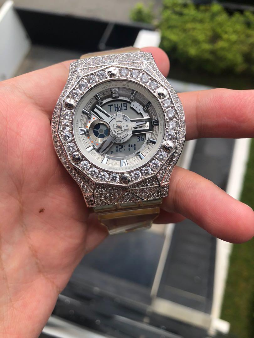 Cheapest baby g custom diamonds