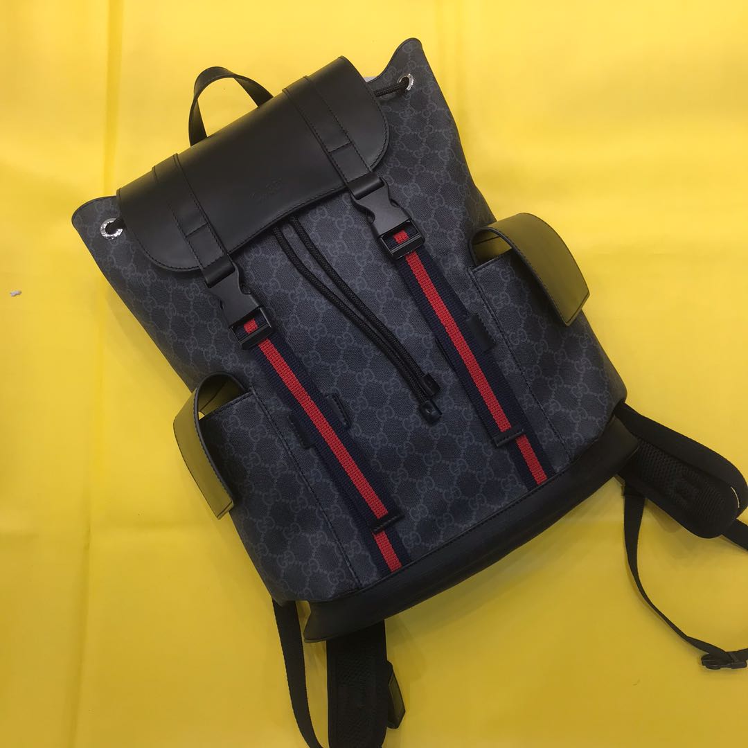 Gucci backpack, Fesyen Pria, Tas & Dompet , Ransel di Carousell