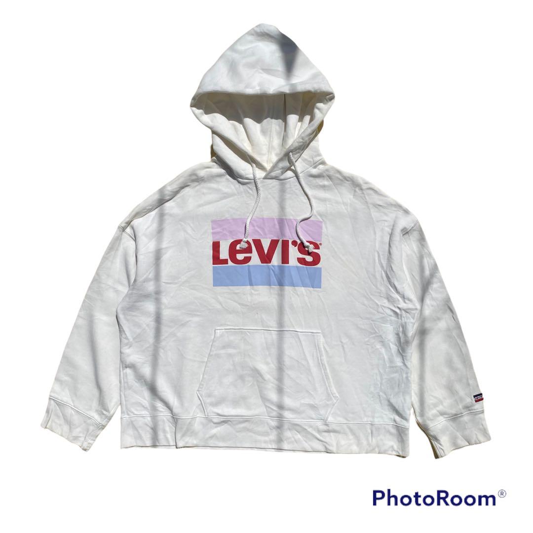 Hoodie levis original, Fesyen Pria, Pakaian , Atasan di Carousell