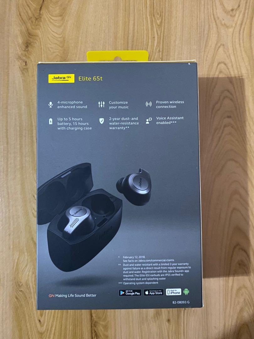 Jabra Elite 65t (Local Set, Local Warranty), Audio, Earphones on Carousell