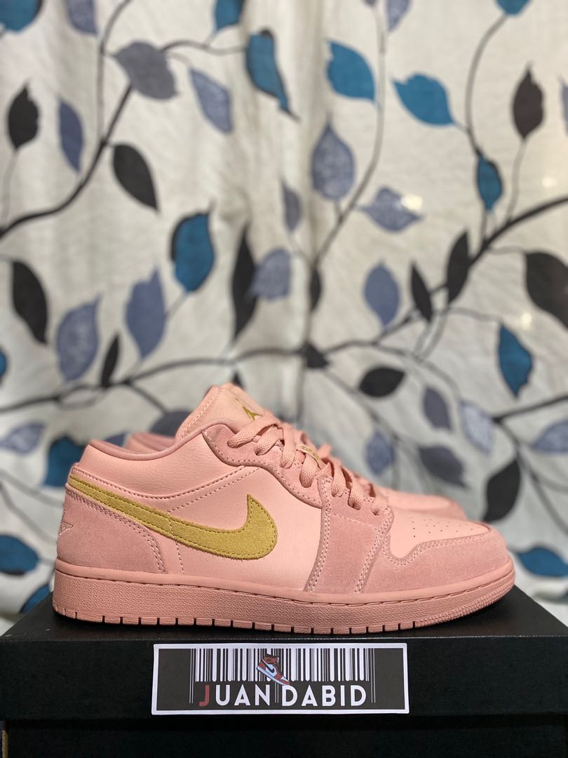 Air jordan 1 shop low coral gold
