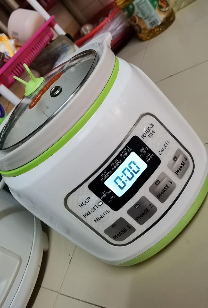 Khind Slow Cooker ( Auto Baby Porridge Cook), Babies & Kids, Nursing