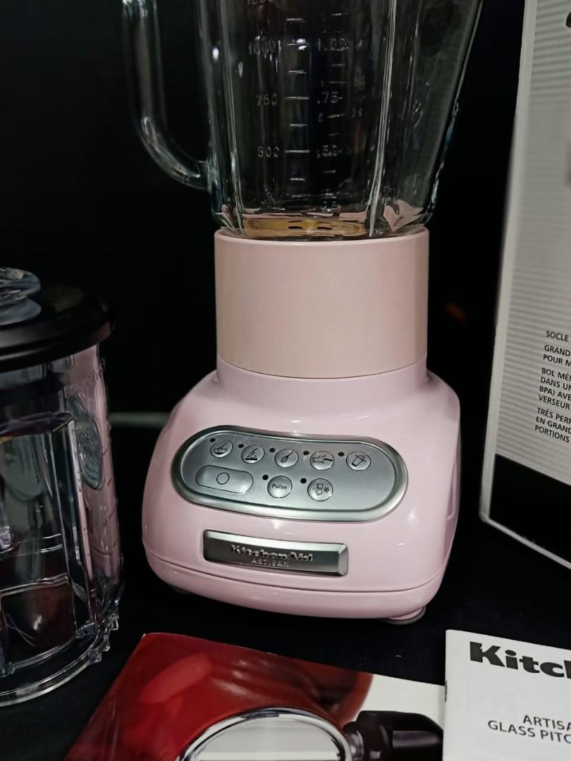 kitchenaid 5ksb5553epk artisan blender pink 220 volts
