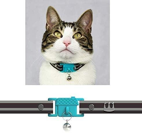 Kittyrama Havana Cat Collar with Bell. Cat Friendly Award Winner. Approved by Vets and Cat Experts. Breakaway Cat Collars Quick Release. Kitten Collar. Won t Rub Fur. Lightweight Soft Comfy Pet Suppli...